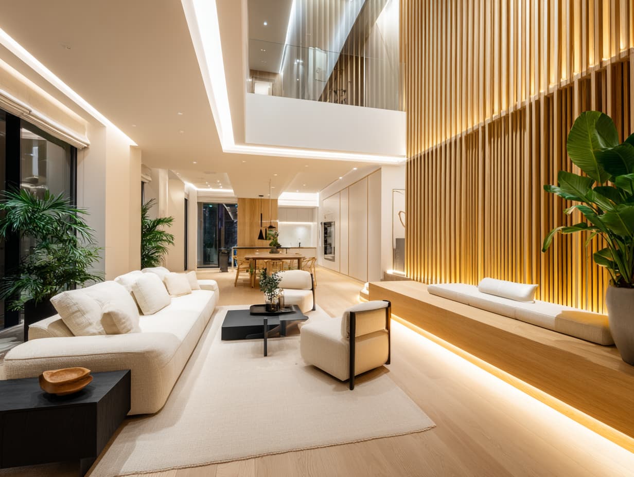 Lichtkonzept Wohnhaus - Casambi Beleuchtung